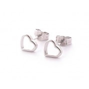 Small Heart stud earrings